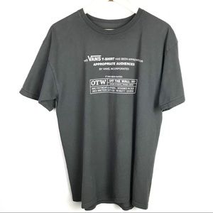 Vans Off The Wall Tee Short Sleeve Shirt Large